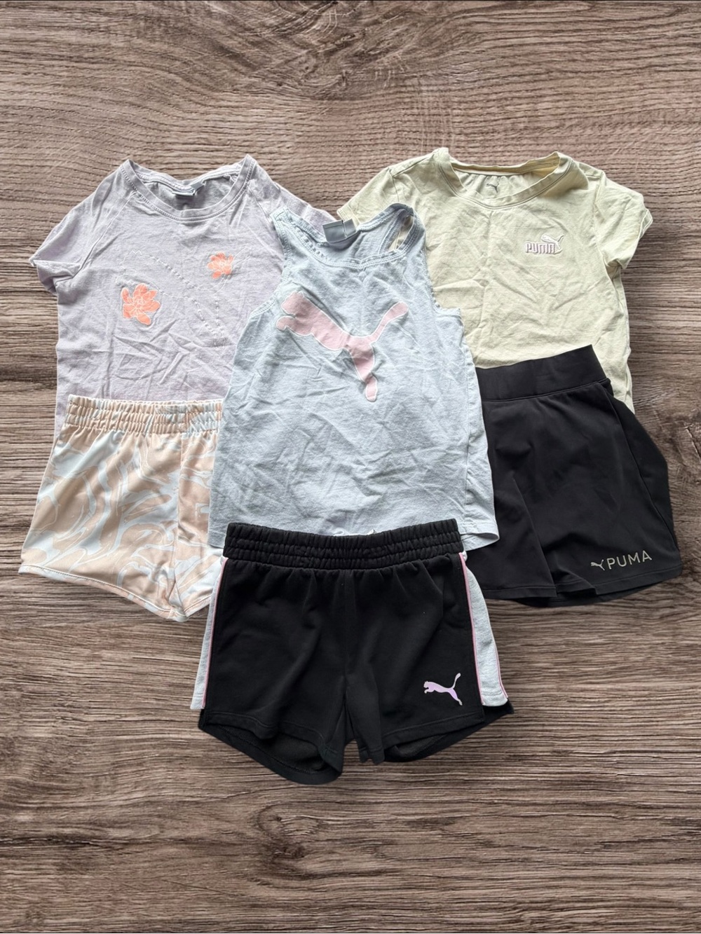 Girls Puma Lot of 3 Matching Sets Size Medium